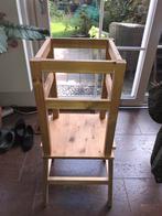 Montessori leertore learing tower ikea, Ophalen, Gebruikt, Rond, Minder dan 30 cm