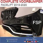 W205 S205 FACELIFT C63 AMG VOORBUMPER COMPLEET + GT GRIL ORI, Auto-onderdelen, Carrosserie en Plaatwerk, Gebruikt, Voor, Mercedes-Benz