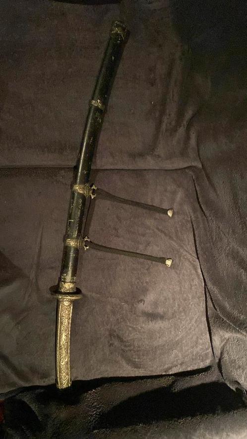 Metale zier katana, Verzamelen, Militaria | Algemeen, Landmacht, Ophalen of Verzenden