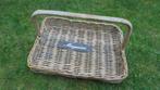 grote rieten lectuurmand 60x48H29cm, Huis en Inrichting, Woonaccessoires | Krantenbakken en Lectuurbakken, Ophalen of Verzenden