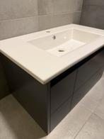 Badkamermeubel antraciet 100 CM - Zo goed als nieuw, Ophalen, Zo goed als nieuw