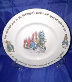 Wedgwood Beatrix Potter Peter Rabbit bord McGregor's Garden, Ophalen of Verzenden, Zo goed als nieuw, Bord(en), Overige stijlen