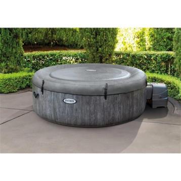 Intex PureSpa 6 Persoons Greywood Bubble Deluxe beschikbaar voor biedingen