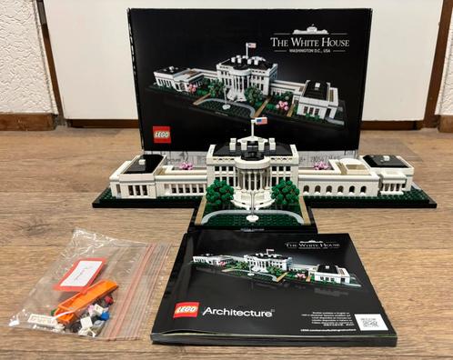 Lego Architecture set 21054 The White House, Kinderen en Baby's, Speelgoed | Duplo en Lego, Zo goed als nieuw, Lego, Complete set