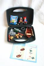 playmobil piraten in koffer set 9102 Compleet met boekje, Complete set, Ophalen of Verzenden, Zo goed als nieuw