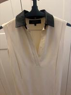 Gucci Jurk met Leren Kraag - Maat 34, Kleding | Dames, Blouses en Tunieken, Ophalen of Verzenden, Zo goed als nieuw, Maat 34 (XS) of kleiner