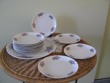 Bavaria Winterling * 13 delig * ZGAN * gebak / taart set *  beschikbaar voor biedingen