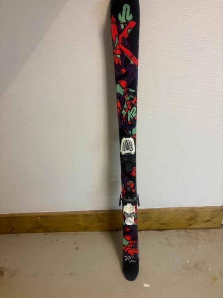 K2 Juvy JR Kinder twintip Carveski's lengte 129 Gebruikt, Sport en Fitness, Skiën en Langlaufen, Gebruikt, Ski's, Skiën, Overige merken