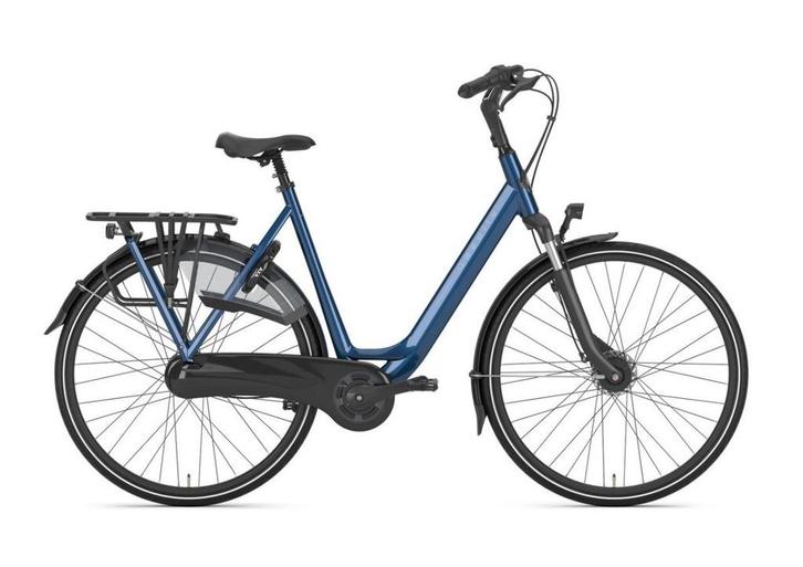 GAZELLE Orange C7+ Dames Mallard Blue Glans 49cm 2025, Fietsen en Brommers, Fietsen | Dames | Damesfietsen, Nieuw, Gazelle, 47 tot 50 cm