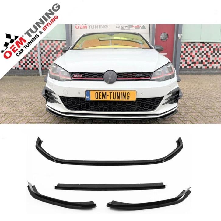 Frontlip VW GOLF 7.5 GTI TCR | OEM LOOK | 2017 – 2020 |, Auto diversen, Tuning en Styling, Ophalen of Verzenden