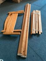 Grenen hout eenpersoons bed, Ophalen, Gebruikt, 90 cm, Eenpersoons