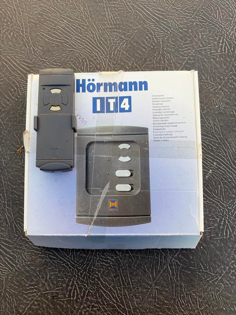 Hörmann IT4 Interne Drukknop met Afstandsbediening, Ophalen of Verzenden, Nieuw