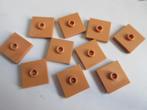 nr. 6925 l.bruine plaatjes 2x2 met 1 stud Verzenden mogelijk, Ophalen, Zo goed als nieuw, Complete set, Lego