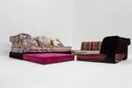 Roche Bobois Mah Jong sofa Missoni Hans Hopfer , set of 12, Ophalen, 250 tot 300 cm, Gebruikt, Design