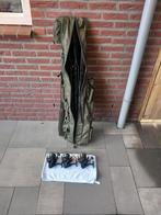 3 Zo goed als Nieuwe 9ft Nash D warf Karperhengels., Watersport en Boten, Ophalen of Verzenden, Zo goed als nieuw, Werphengel