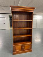 Elegante Engelse boekenkast uit de 20e eeuw, Huis en Inrichting, Ophalen, Met deur(en), 100 tot 150 cm, 200 cm of meer