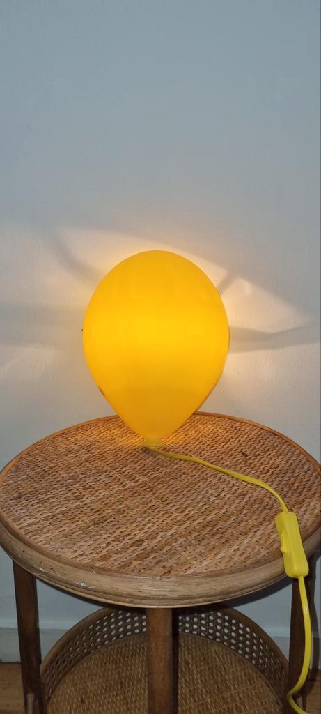 Vintage IKEA Drömminge Luchtballon Lamp Geel, Huis en Inrichting, Lampen | Tafellampen, Ophalen of Verzenden