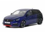 PEUGEOT 308 GTI BLAUW 2018 SCHAAL 1/18 OTTO MOBILE OT922, Verzenden, Nieuw, Auto, OttOMobile