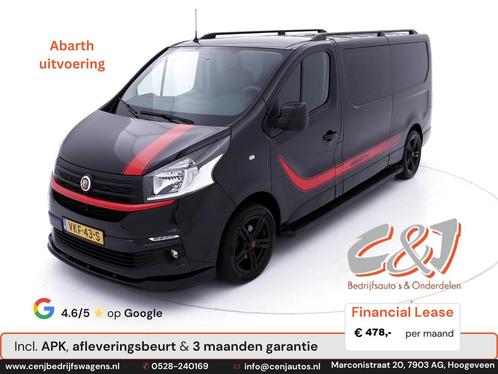 Fiat Talento 2.0 MultiJet L2H1 Abarth Dubbele Cabine Abarth, Auto's, Bestelauto's, Bedrijf, Te koop, ABS, Airconditioning, Alarm