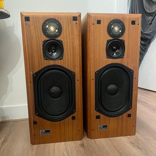 IMF Electronics HPCM – Vintage High-End Luidsprekers, Audio, Tv en Foto, Luidsprekers, Zo goed als nieuw, Front, Rear of Stereo speakers
