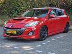 Mazda 3 2.3 MPS 2011 Rood, Auto's, Voorwielaandrijving, Euro 5, 4 cilinders, Leder en Stof