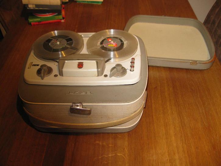 Bandrecorder met veel banden, Audio, Tv en Foto, Bandrecorders, Bandrecorder, Ophalen