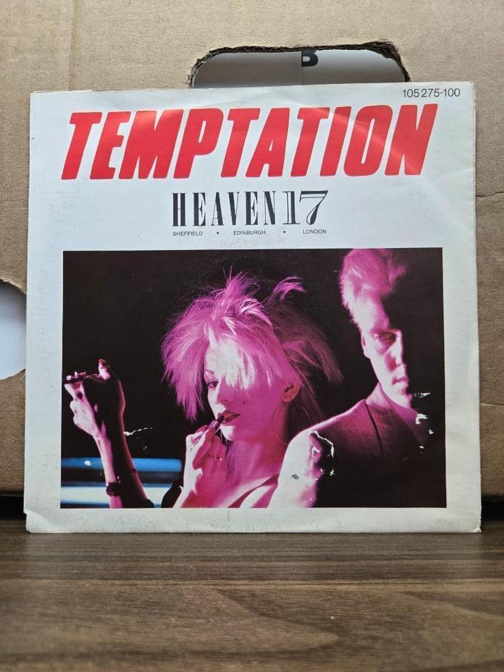 Heaven 17 - Temptation, Cd's en Dvd's, Vinyl Singles, Zo goed als nieuw, Single, Pop, 7 inch, Ophalen of Verzenden
