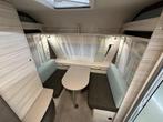Dethleffs C'Joy 460 LE +mover+luifel+fietsendrager, Caravans en Kamperen, Caravans, Standaardzit, Bedrijf, Dethleffs, 5 tot 6 meter