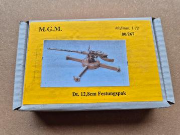Dt. 12,8cm Festungspak 80/267 M.G.M 1/72 beschikbaar voor biedingen