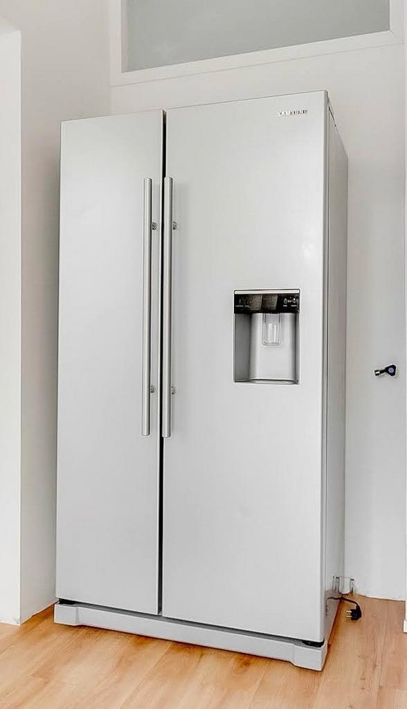 Dubbeldeurs koel/vries combinatie  Samsung RSA1WHPE, Witgoed en Apparatuur, Koelkasten en IJskasten, Niet werkend, Met aparte vriezer