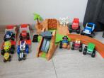 Blaze en de monsterwielen 1x racebaan, 2x launcher + auto's, Kinderen en Baby's, Speelgoed | Speelgoedvoertuigen, Ophalen of Verzenden