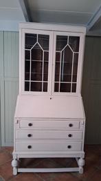 Brocante kast. Met klep en 3 lades., Ophalen, Gebruikt