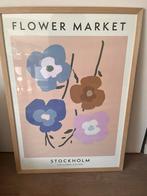 Afbeelding poster bloemen in lijst, Ophalen, Zo goed als nieuw, A1 t/m A3, Dier of Natuur