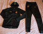 Ajax Trainingspak Zwart YXL (176) Broek met Vest, Zwart, Overige maten, Ophalen of Verzenden, Zo goed als nieuw