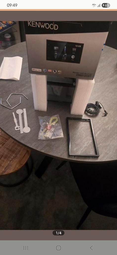 Kenwood DMX120BT Autoradio - Nieuwstaat!, Auto diversen, Autoradio's, Nieuw, Ophalen of Verzenden