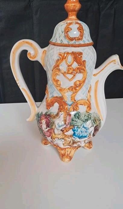 Luxe theepot/kan, Antiek en Kunst, Antiek | Porselein, Ophalen of Verzenden