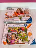 Tiptoi Starter Set + Ravensburger Puzzel - Educatief Speelgo, Ophalen of Verzenden, Meer dan 50 stukjes, Gebruikt, 4 tot 6 jaar