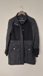 Zwarte winterjas met opzetkraag (drukkers) Maat M - Steps, Kleding | Dames, Jassen | Winter, Maat 38/40 (M), Zwart, Ophalen of Verzenden