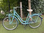 Mooie blauwe transportfiets, Fietsen en Brommers, Fietsen | Dames | Damesfietsen, 53 tot 56 cm, Ophalen, Gebruikt, Overige merken