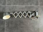 Vintage Russische schaarlamp industrieel, Huis en Inrichting, Lampen | Wandlampen, Ophalen, Zo goed als nieuw