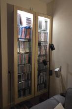 Vitrinekast/ cdkast Ikea, Huis en Inrichting, Kasten | Vitrinekasten, Ophalen, Minder dan 50 cm, Met deur(en), Minder dan 25 cm