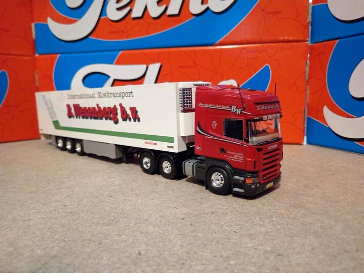 Scania R koeloplegger Wezenberg Tekno, Hobby en Vrije tijd, Modelauto's | 1:50, Nieuw, Bus of Vrachtwagen, Tekno, Ophalen of Verzenden