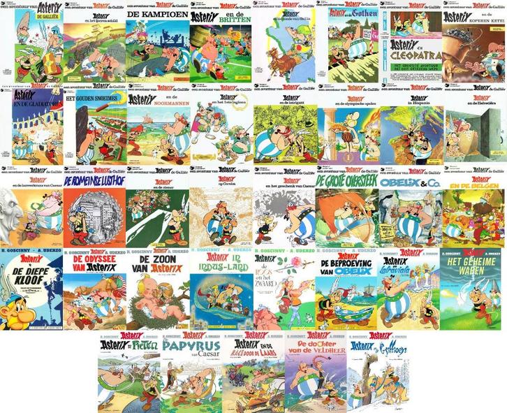 Asterix: 37 strips, Boeken, Stripboeken, Zo goed als nieuw, Meerdere stripboeken, Ophalen