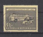 Oostenrijk met bus en auto 1957 vervoer, Postzegels en Munten, Postzegels | Europa | Oostenrijk, Verzenden, Gestempeld
