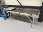 Transportband 2 meter met boventafel, Ophalen, Gebruikt