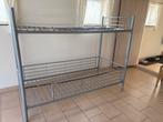 Metalen Stapelbed - Ideaal voor kleine ruimtes!, Ophalen, Gebruikt, 90 cm, Tweepersoons