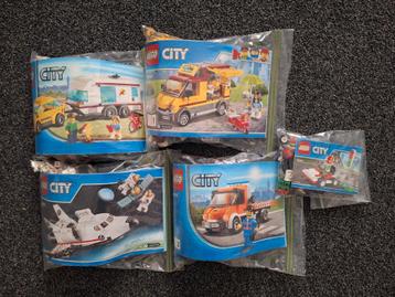5 Lego City Sets - Compleet & Gebruikt beschikbaar voor biedingen