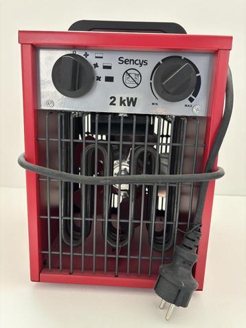 Sencys bouwkachel 2kW  beschikbaar voor biedingen