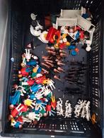 Vintage playmobil ca 75 poppetjes 15 paarden, Ophalen of Verzenden