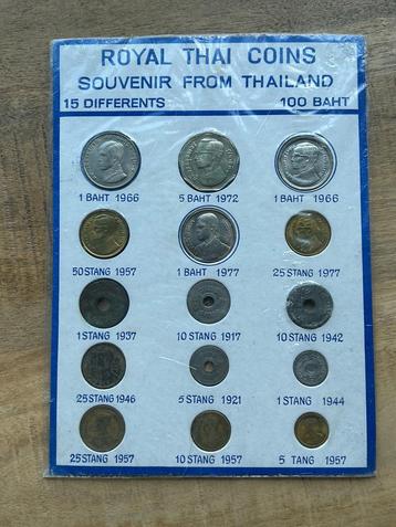 Munten set Thailand